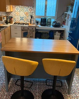 Coppia di sgabelli da cucina / isola