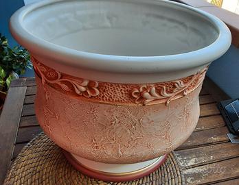 vaso in gesso