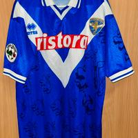 Maglia Brescia calcio indossata Hubner 1997/1998
