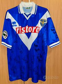 Maglia Brescia calcio indossata Hubner 1997/1998