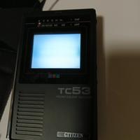 Televisore portatile Citizen vintage 