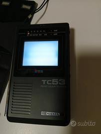 Televisore portatile Citizen vintage 