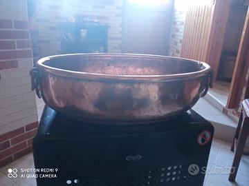 centrotavola in rame 