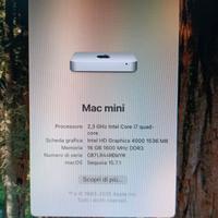 MiniMac (fine 2012) i7 - 16Gb