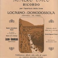 Ferrovia Centovalli Vigezzina Locarno Domodossola 