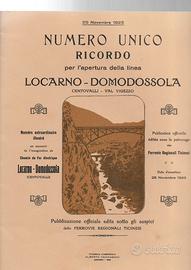 Ferrovia Centovalli Vigezzina Locarno Domodossola 