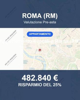 Immobile in asta di 75 m² a Roma