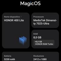 Honor 400 Lite (8GBx256GB)