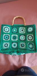 Borsa Crochet a mano