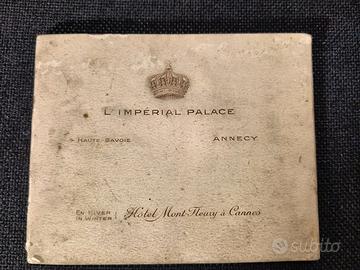 Dépliant pubblicitario d'epoca L'Hotel: Imperial P