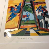 Ugo Nespolo Superheroes