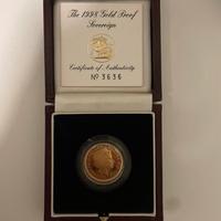 Sterlina proof 1999