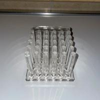 GUZZINI LUCITE DESK ORGANIZER 1980