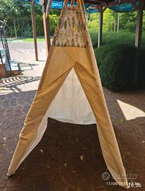 tenda gioco indiani bambini
