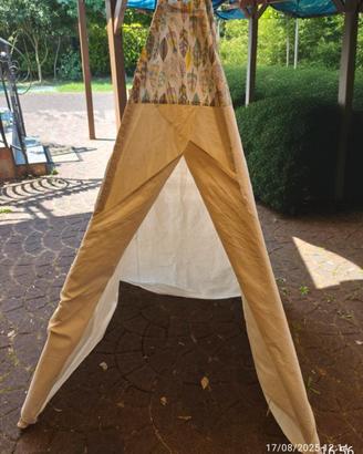 tenda gioco indiani bambini