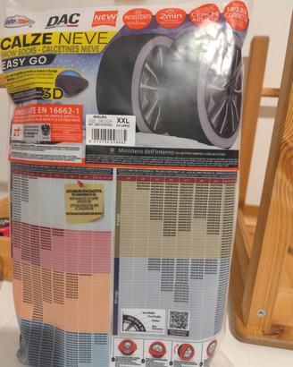 calze in tessuto Dac Easy - go omologate 