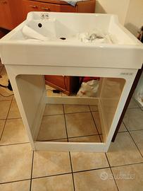 Mobile lavatoio con incasso lavatrice 