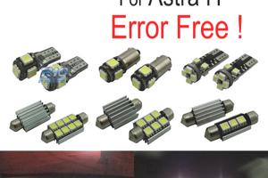 KIT 13 LAMPADE LED INTERNE PER OPEL ASTRA H OPC GT