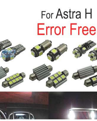 KIT 13 LAMPADE LED INTERNE PER OPEL ASTRA H OPC GT