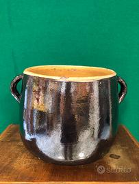 Pentola in coccio alta