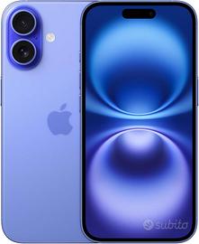IPHONE 16 - 128 GB COLORE AZZURRO