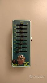 Mini equalizzatore per chitarra elettrica 