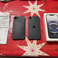 iPhone 16E 128 giga, nero batt 100%