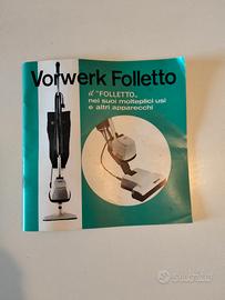 Libretto vintage istruzioni folletto