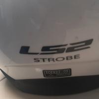 CASCO MODULARE LS2 STROBE COLORE BIANCO