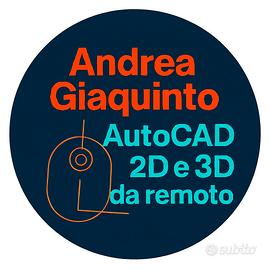 Disegnatore AutoCAD 2D e 3D da remoto