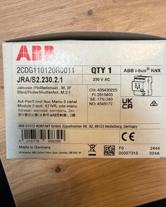 Moduli tapparelle knx