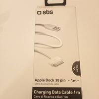 cavo SBS tablet  Apple dock 30 pin 1 m