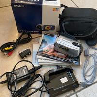 Videocamera Sony funzionante+accessori