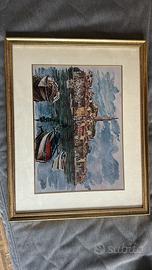 Quadro Rovigno , croazia HR. Di a.zecca