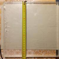 Plexiglas per tornire  piatto giradischi 32x2cm