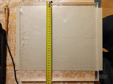Plexiglas per tornire  piatto giradischi 32x2cm