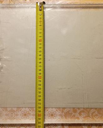 Plexiglas per tornire  piatto giradischi 32x2cm