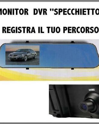 Monitor dvr sicurezza specchio retrovisore