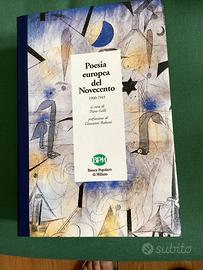 Poesia Europea del Novecento 1900/1945