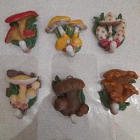 6 simpatici appendini per strofinacci cucina