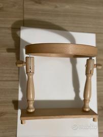 Telaio da ricamo vintage legno anni 50