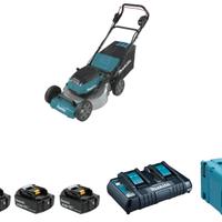MAKITA Rasaerba DLM530PT4 - 4 BL1850B - Caricab.