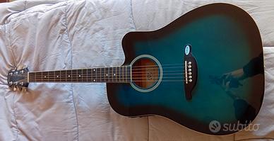 Chitarra acustica Custom Guitars–80€–Oliveri(ME)