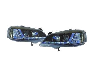FARI OPEL ASTRA G 97-04 LUCE DIURNA LED CROMO
