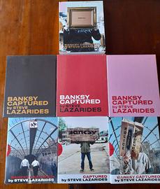 Serie completa 1/7 libri Banksy Capture