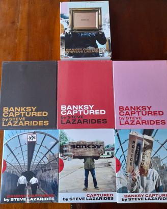 Serie completa 1/7 libri Banksy Capture