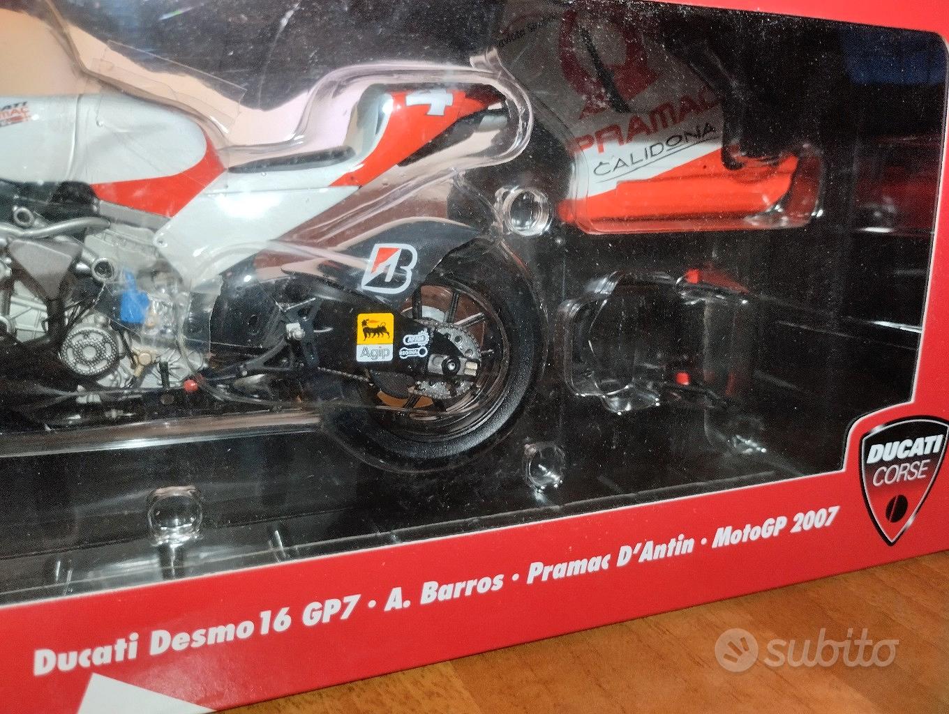 ミニチャンプス Ducati Desmo16 GP7・A.Barros・Pramac D'Antin