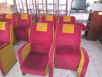 poltrone cinema vintage