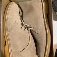 Clarks desert boot beige nuove