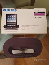 Cassa docking station Philips per I phone/I pad/ t